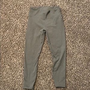 Fabletics gray high waist power hold 7/8 legging